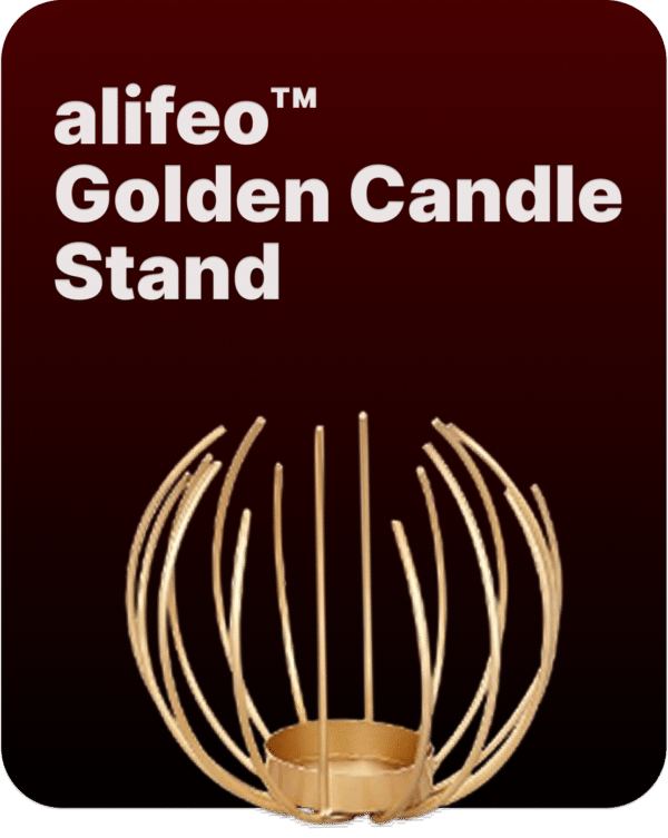 Golden Candle Stand