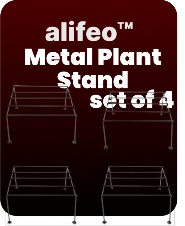 alifeo™Set of 4 – Premium Plant Stands